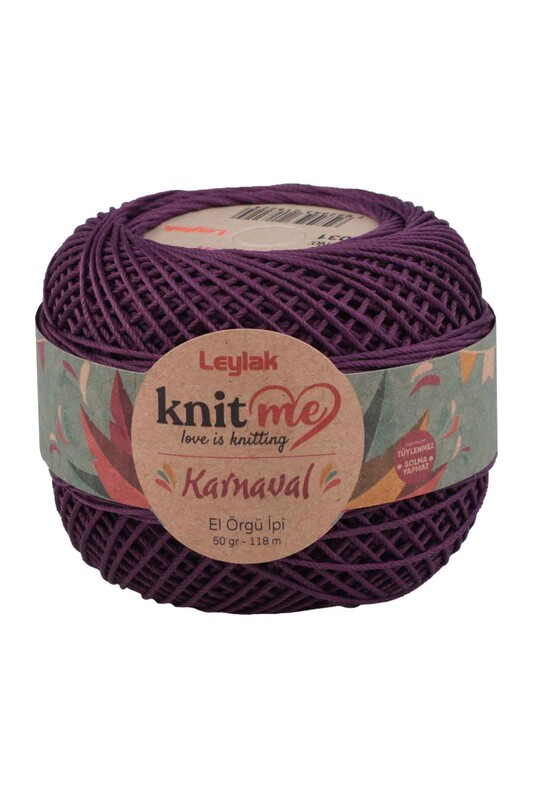 LEYLAK - Lace Crochet Yarn Knit me Karnaval 50 gr.|Light Purple 08031