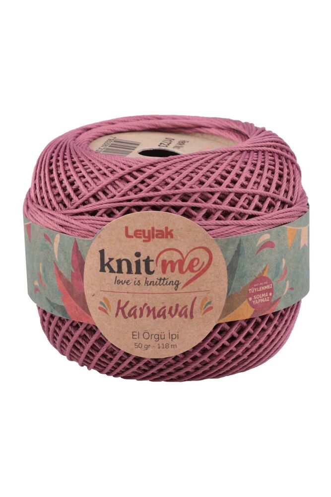 Lace Crochet Yarn Knit me Karnaval 50 gr.|Dried Rose 01723