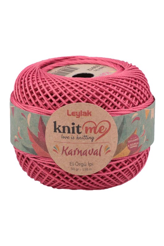 LEYLAK - Lace Crochet Yarn Knit me Karnaval 50 gr.|Pink 03012