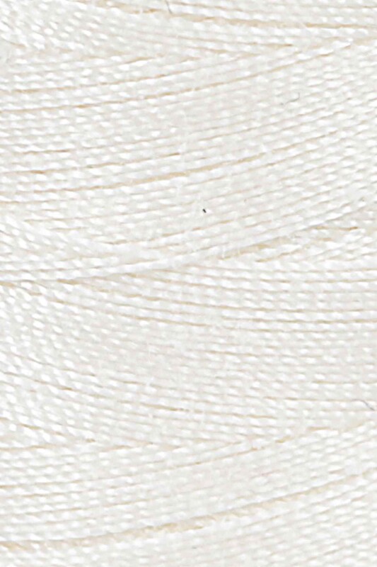Altınbaşak Poly Polyester Dikiş İpi 100 Metre Ekru - Thumbnail