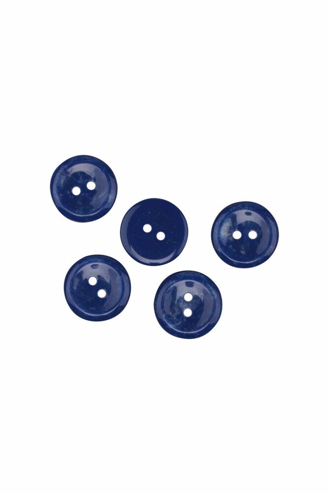 Düğme 5 Adet 17 mm | Mavi