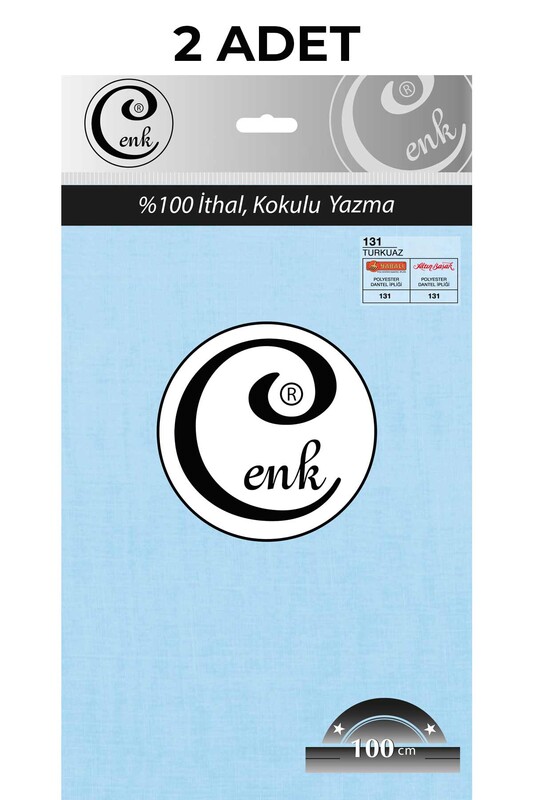 CENK - Cenk Dikişsiz Düz Yazma 100 cm 2 li 131