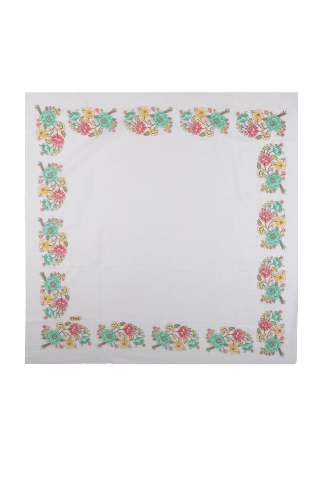 İpekçe Çiçek Desenli Yazma 90 cm | 015