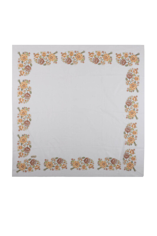 İPEKÇE - İpekçe Çiçek Desenli Yazma 90 cm | 031