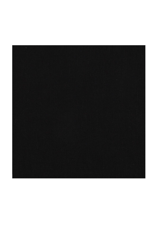 Kaşmir Dikişsiz Düz Yazma 90 cm Siyah 2
