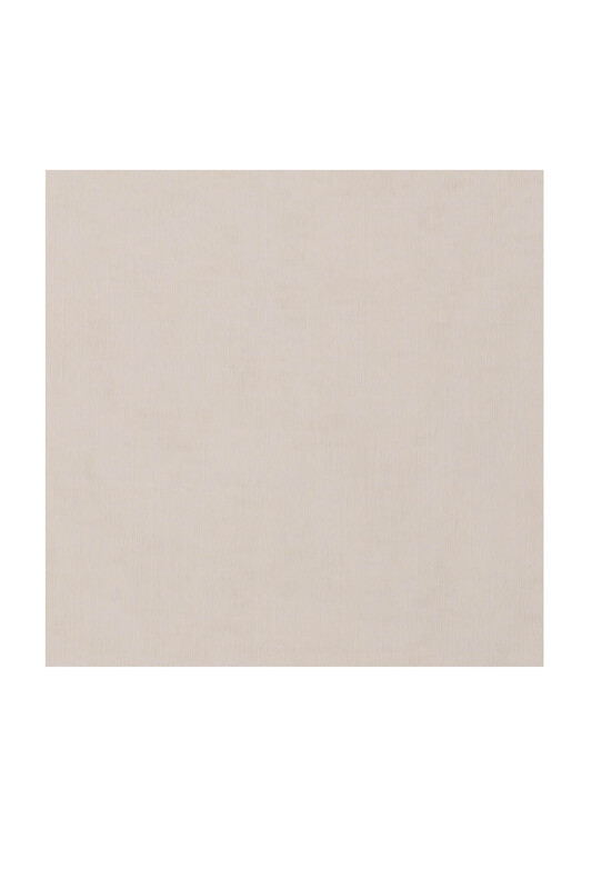 KAŞMİR - Kaşmir Dikişsiz Düz Yazma 90 cm Kırık Beyaz 129