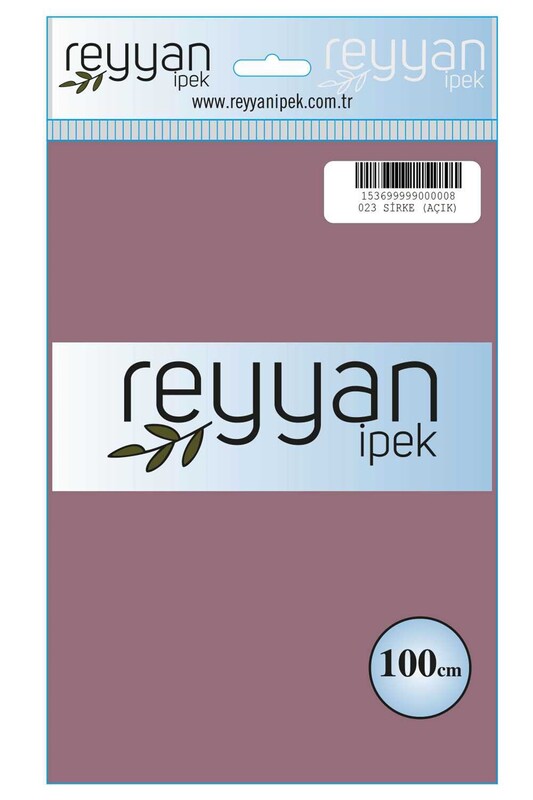 REYYAN - Reyyan Dikişsiz Düz Yazma 100 cm | Açık Sirke 023