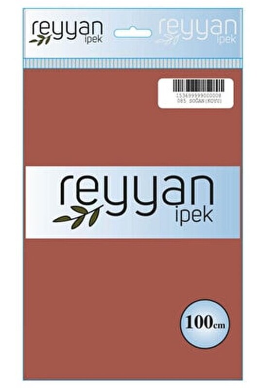 REYYAN - Reyyan Dikişsiz Düz Yazma 100 cm | Koyu Soğan Kabuğu 085
