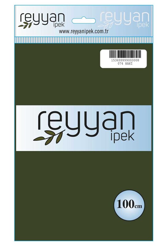 REYYAN - Reyyan Dikişsiz Düz Yazma 100 cm | Haki 074