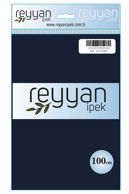 REYYAN - Reyyan Dikişsiz Düz Yazma 100 cm | Lacivert 069