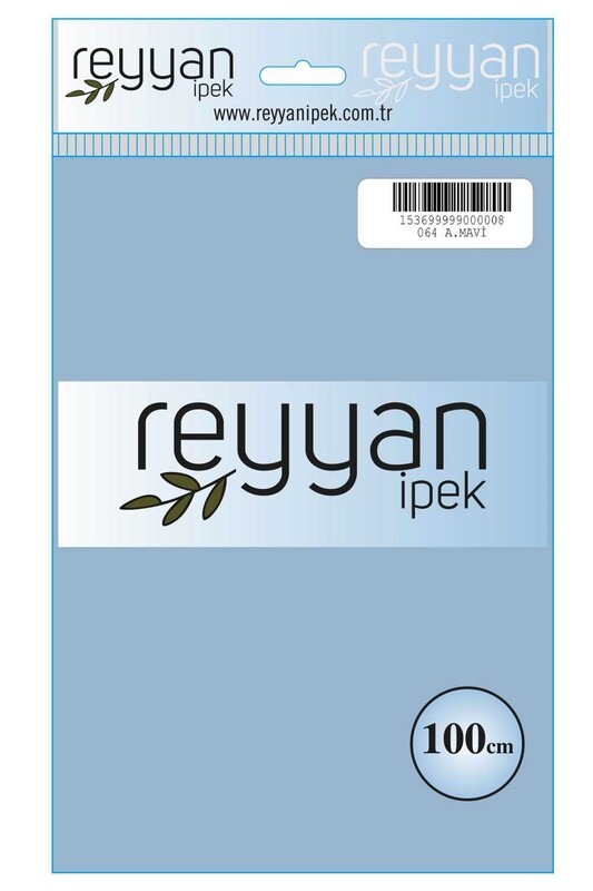 REYYAN - Reyyan Dikişsiz Düz Yazma 100 cm | Açık Mavi 064