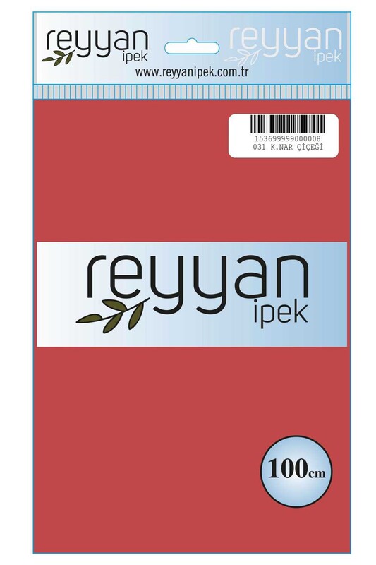 REYYAN - Reyyan Dikişsiz Düz Yazma 100 cm | Koyu Nar Çiçeği 031