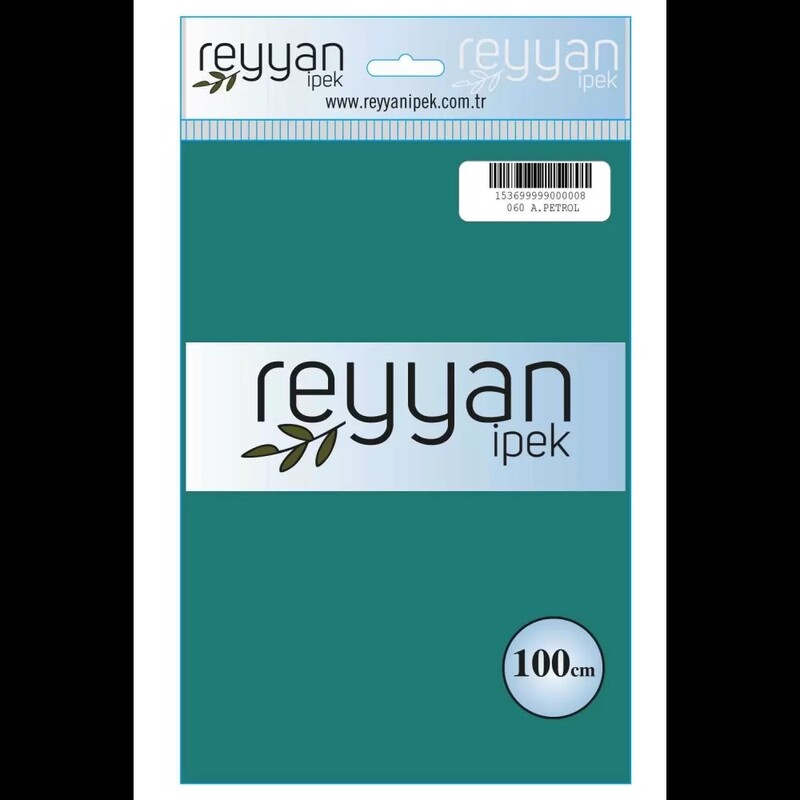 REYYAN - Reyyan Dikişsiz Düz Yazma 100 cm | Açık Petrol 060