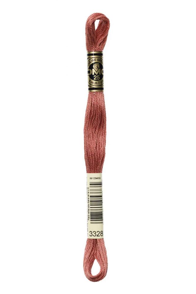 Mouline Embroidery Floss Dmc 8 Metres | 3328