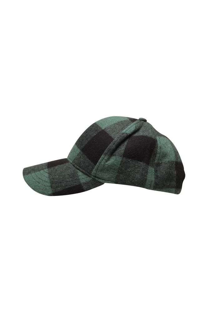 Kareli Erkek Şapka 2379 | Yeşil
