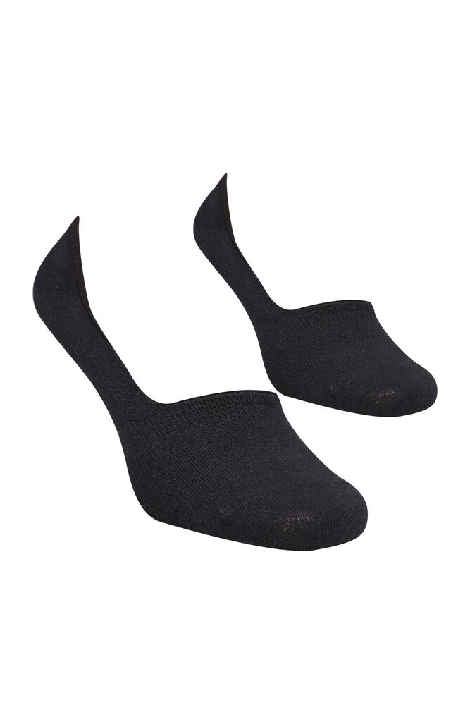 Erkek Düz Babet Çorap | Siyah