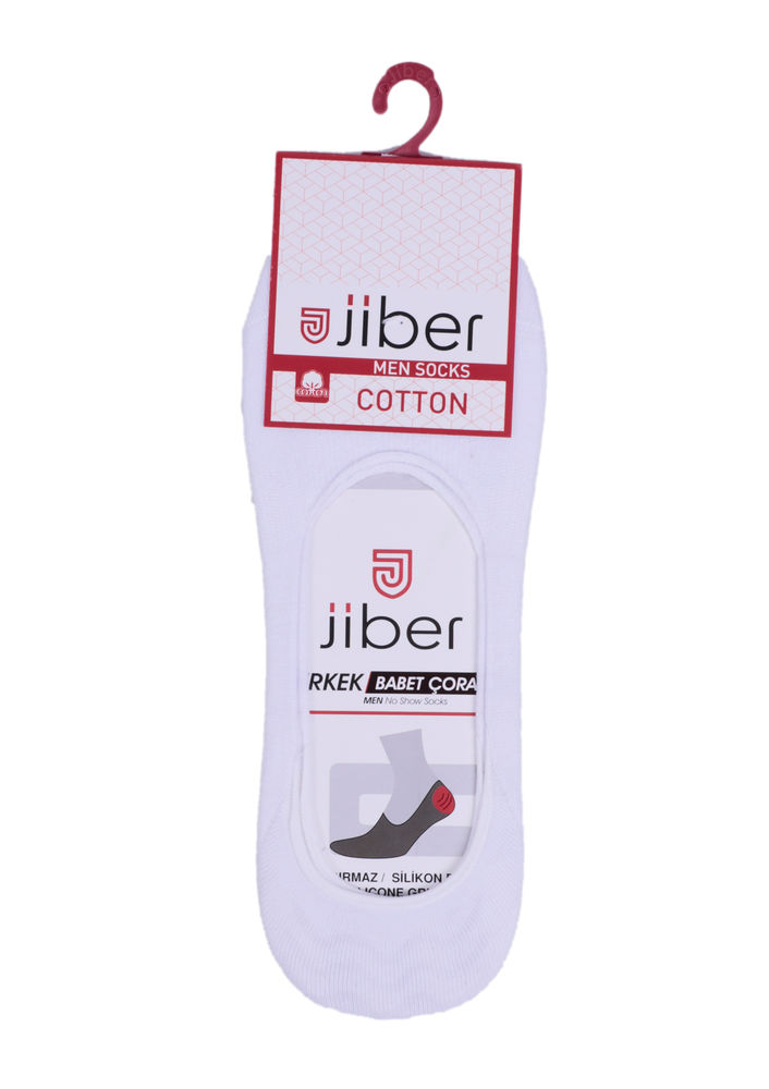 Jiber Babet Çorap 7100 | Beyaz