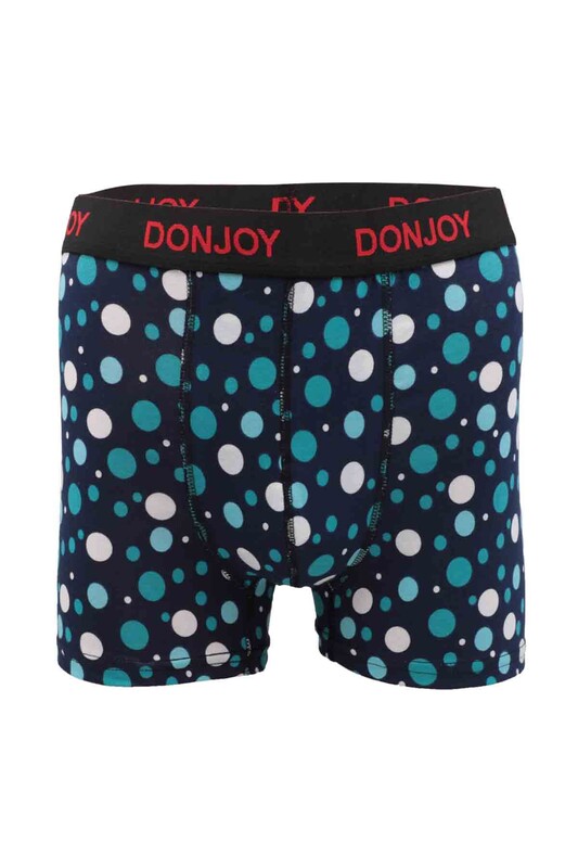 DONJOY - Donjoy Puantiye Desenli Boxer Dj-104 | Lacivert