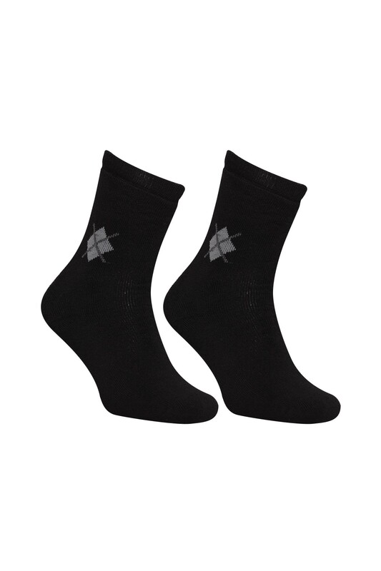 ARC - Garson Havlu Soket Çorap 112 | Siyah