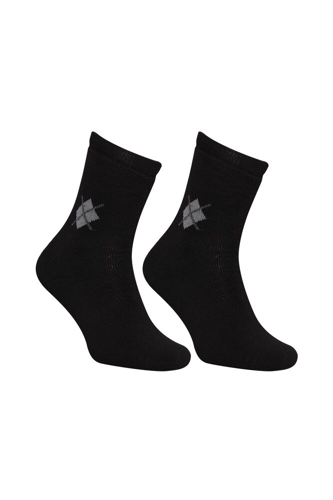 Garson Havlu Soket Çorap 112 | Siyah
