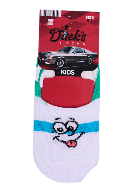 DUCKS - Ducks Çocuk Babet Çorap 9004 | Beyaz