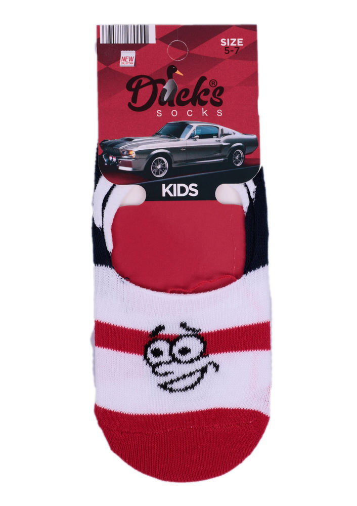 Ducks Çocuk Babet Çorap 9004 | Kırmızı