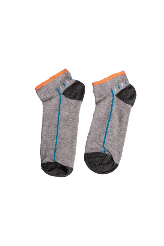 PINAR SOCKS - Erkek Çocuk Patik Çorap | Gri
