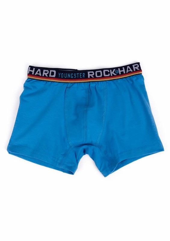 Rock Hard Erkek Çocuk Boxer 62023 | Mavi - Thumbnail