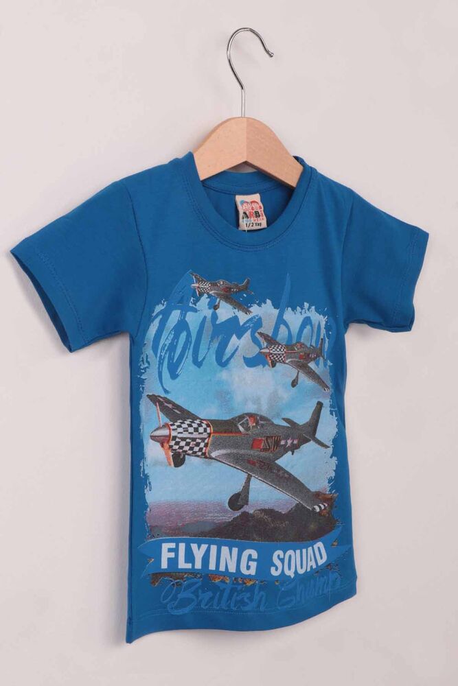 Airplane Baskılı Erkek Çocuk Tshirt | Saks