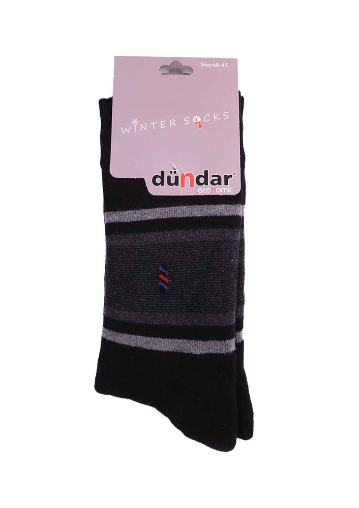 Dündar Havlu Çorap 445 | Siyah