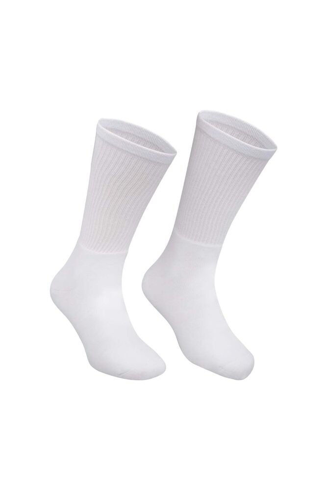 Erkek Tenis Havlu Çorap 7002 | Beyaz