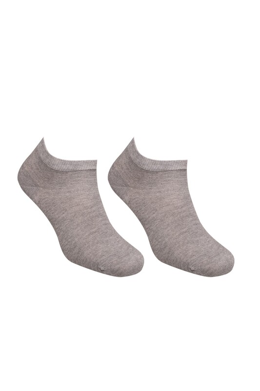 DÜNDAR - Erkek Patik Çorap | Gri