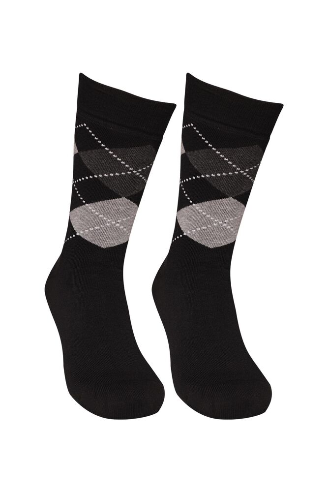 Dündar Erkek Havlu Çorap 7002-2 | Siyah
