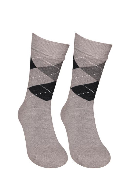 DÜNDAR - Dündar Erkek Havlu Çorap 7002-2 | Gri