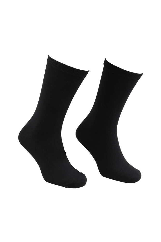 Fienfi Erkek Soket Çorap | Siyah
