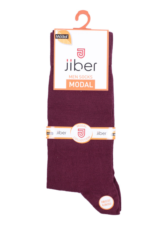 Jiber Modal Çorap 5100 | Bordo - Thumbnail
