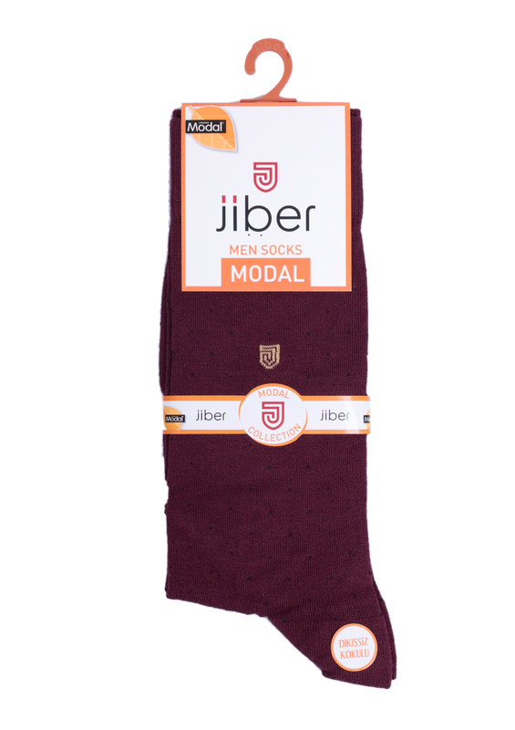 Jiber Modal Çorap 5108 | Bordo - Thumbnail