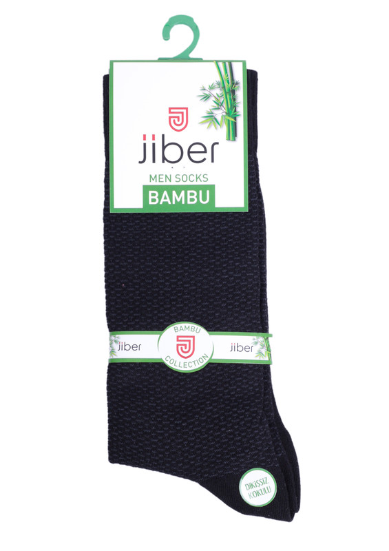 Jiber Bambu Çorap 5501 | Siyah - Thumbnail
