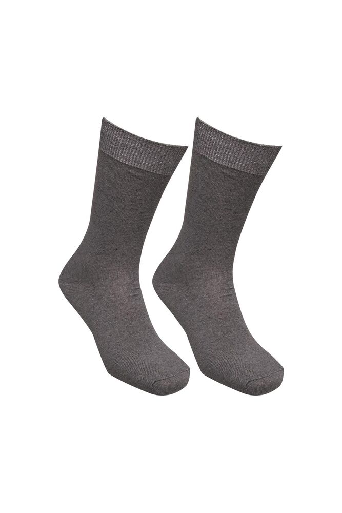 Erkek Düz Çorap | Gri