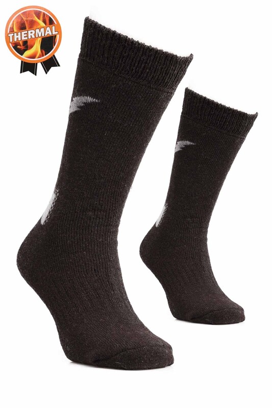 PRESTIGE - Erkek Termal Çorap 310 | Kahve