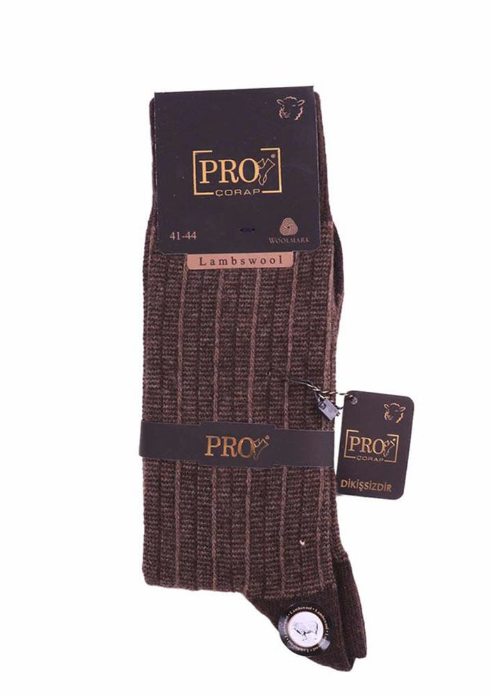 Pro Yün Çorap 13606 | Kahverengi