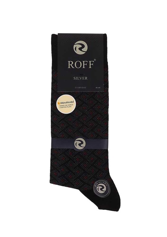 ROFF - Roff Modal Çorap 15007 | Siyah