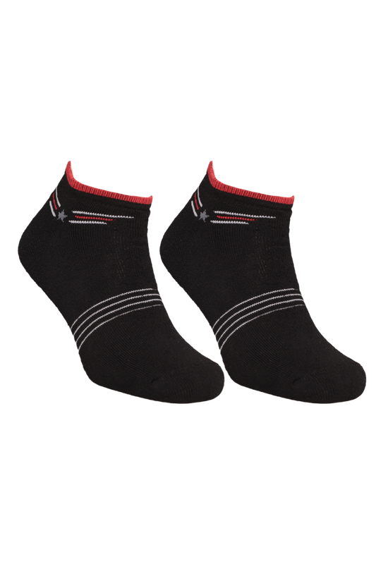 ARC - Erkek Havlu Patik Çorap 113-1 | Siyah