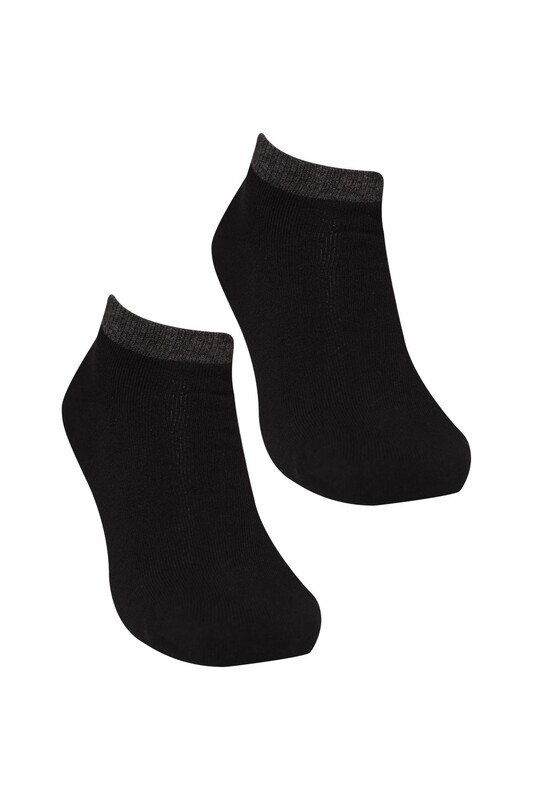 CAKS SOCKS - Erkek Termal Patik Çorap 47000 | Siyah