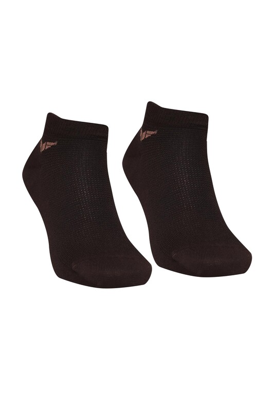 DÜNDAR - Erkek Patik Çorap 102-1 | Kahverengi