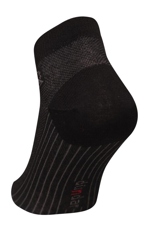 Erkek Patik Çorap 102-3 | Siyah - Thumbnail
