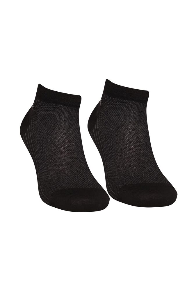 Erkek Patik Çorap 102-3 | Siyah