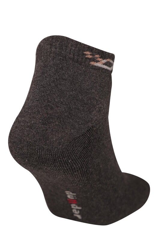 Dündar Erkek Havlu Patik Çorap 7057-1 | Antrasit - Thumbnail