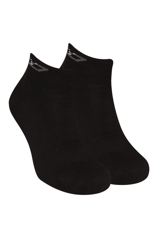 DÜNDAR - Dündar Erkek Havlu Patik Çorap 7057-1 | Siyah