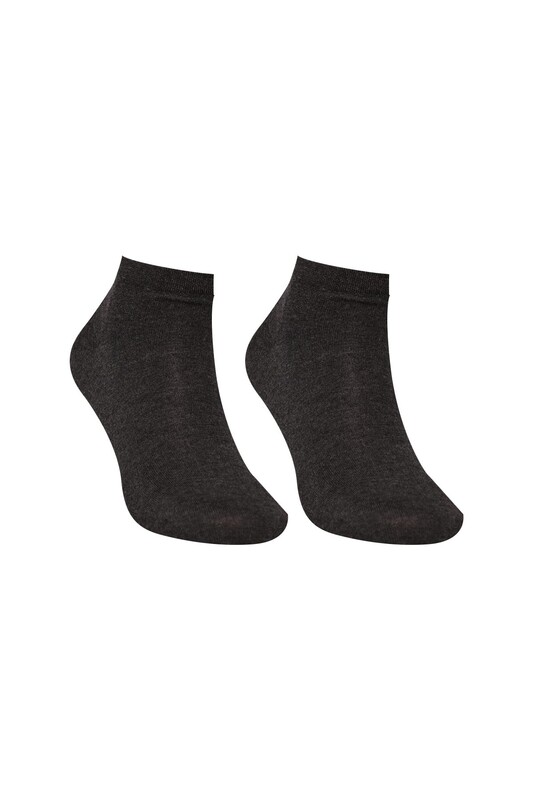 DÜNDAR PLUS - Erkek Patik Çorap 6838 | Füme